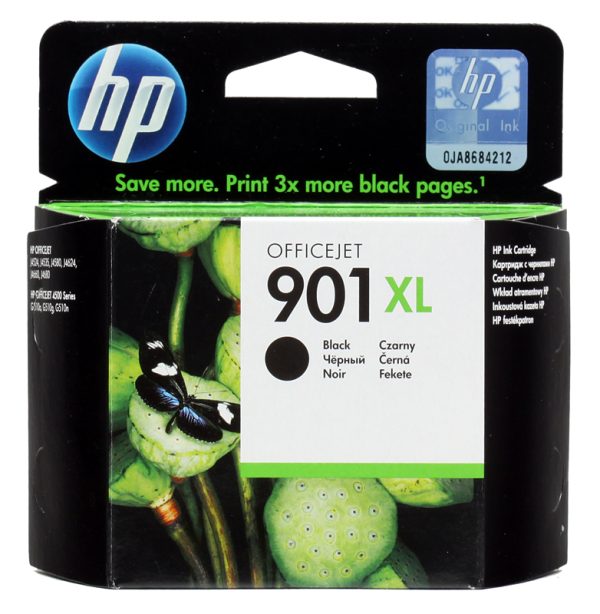 Картридж HP CC654AE №901XL черный увеличенный для J4580/4660/4680