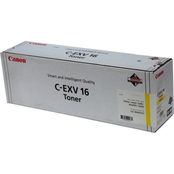 Тонер CANON C-EXV16Y желтый для CLC-4040/CLC-4141/CLC-5151