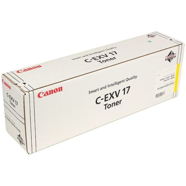 Тонер CANON C-EXV17Y желтый для iRC 4080/4580/5180