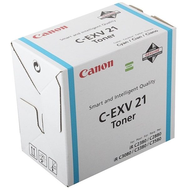 Тонер CANON C-EXV21C голубой для IR C2380I/C2880I/C3080I/C3380I