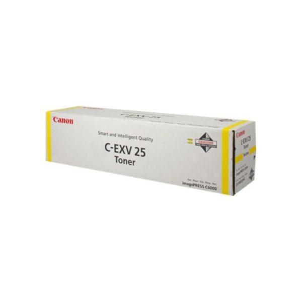 Тонер CANON C-EXV25Y желтый для image PRESS C6000
