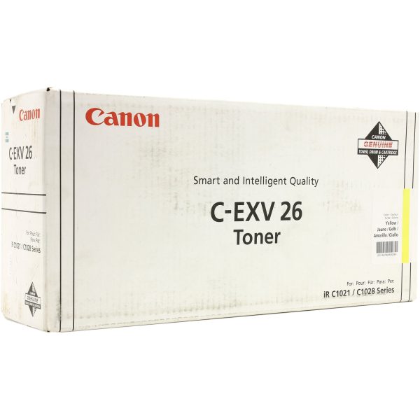 Тонер CANON C-EXV26Y желтый для iRC 1021i