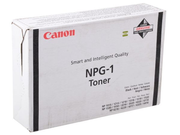 Тонер CANON NPG-1 черный для 1015/1215/1318/1520/1550/6317