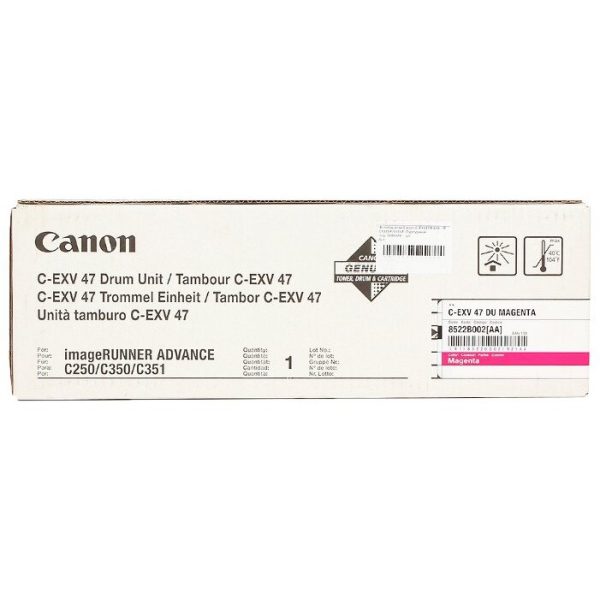 Драм-картридж CANON C-EXV47 M 8522B002 малиновый для iR Advance C250i/350i/C351iF
