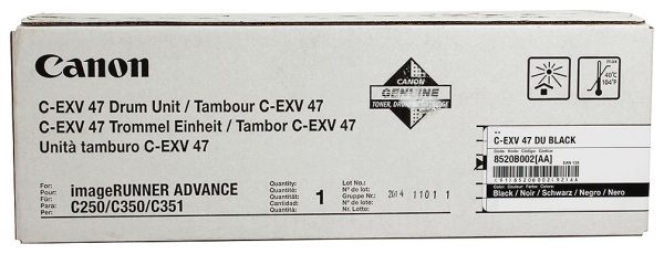 Драм-картридж CANON C-EXV47 BK 8520B002 черный для iR Advance C250i/350i/C351iF