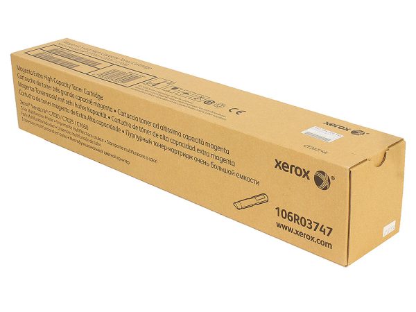 Тонер-картридж XEROX 106R03747 для XEROX VersaLink C7020/ 7025/ 7030, пурпурный
