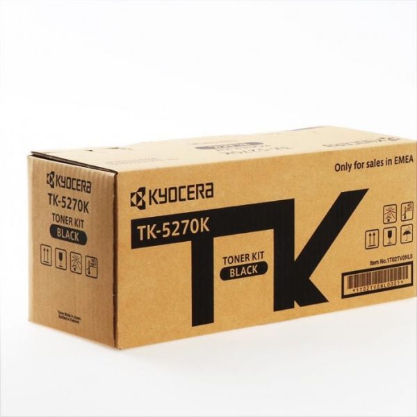 Тонер-картридж TK-5270K Черный P6230cdn/M6230cidn/M6630cidn (6000стр)