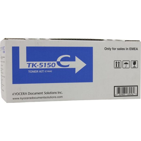 Тонер-картридж Kyocera TK-5150C синий для P6035cdn/M6x35cidn