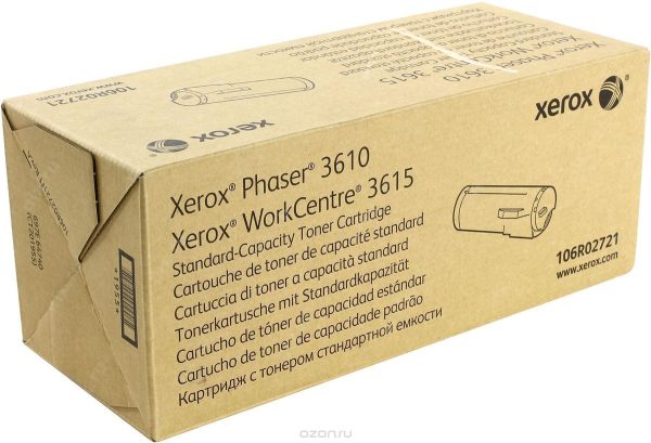 Картридж XEROX 106R02721 черный для Phaser 3610