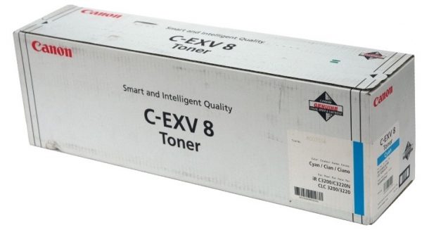 Тонер CANON C-EXV8C синий для CLC2620/3200/3220/IR C2620/3200/3220