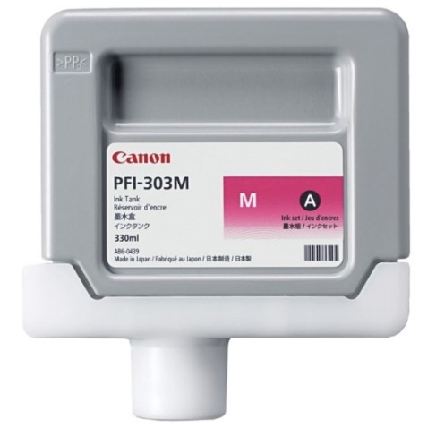 Картридж CANON PFI-303M малиновый для IPF-810/820