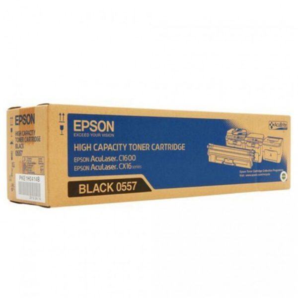 Картридж EPSON S050557 черный увеличенный для AcuLaser C1600/CX16