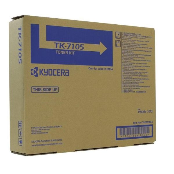 Тонер Kyocera TK-7105 черный для TASKalfa 3010i/3011i