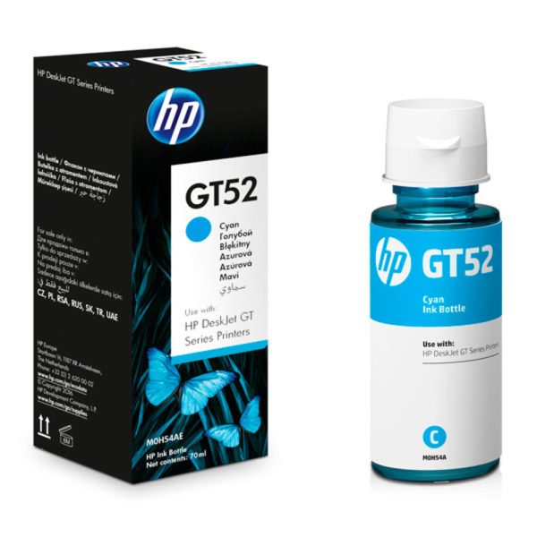 Чернила HP M0H54AE GT51XL голубой для GT5810/5820