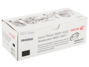 Принт-картридж XEROX 106R02763 черный для Phaser 6020/6022/ WC 6025/6027