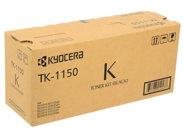 Тонер-картридж Kyocera TK-1150 черный для M2135dn/M2635dn/M2735dw, P2235dn/P2235dw