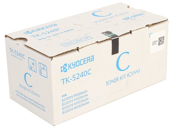 Тонер Kyocera TK-5240C синий для P5026cdn/cdw,M5526cdn/cdw