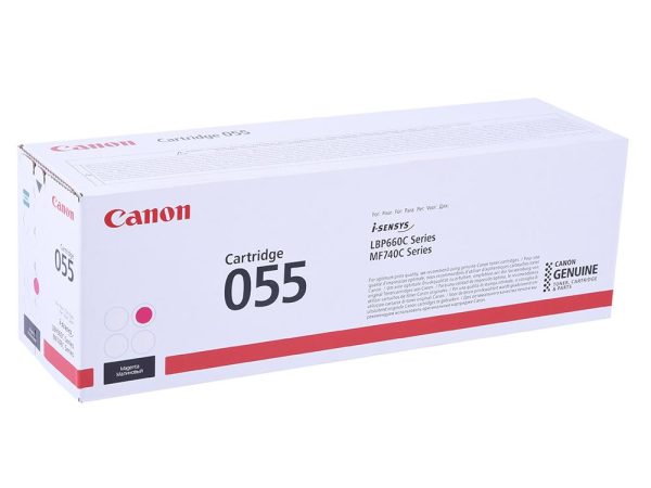 Картридж CANON 055 M пурпурный,для Canon Cartridge LBP66x/MF74x