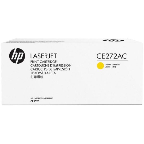 Картридж HP CE272AC желтый корпоративный для CLJ CP5520