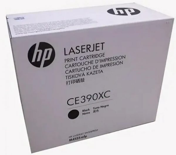 Картридж HP CE390XC черный корпоративный для M4555