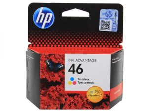 Картридж HP Aceline CZ638AE №46 цветной для DeskjetInkAdvantage2020hc/2520h